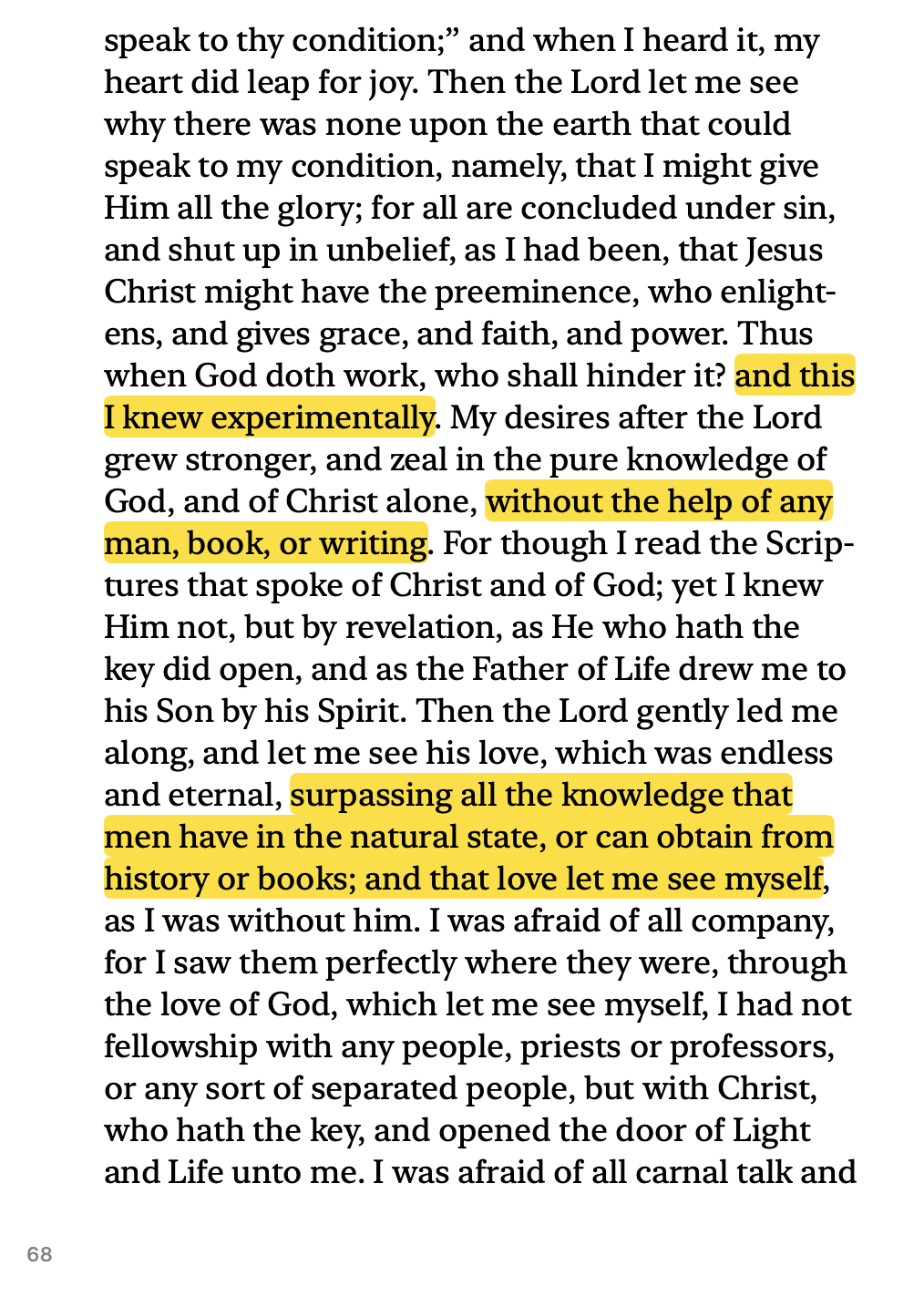 George Fox Journal p68 highlights by Tūruapō